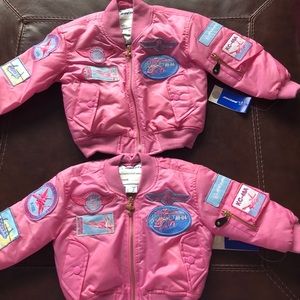 Boeing Toddler girl jacket